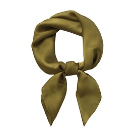 KOOYOL Women's Silk Scarf, Silk, Lightweight Silk Scarf, Bandana, Headscarf, Elegant Scarf, Gift for Women, J#