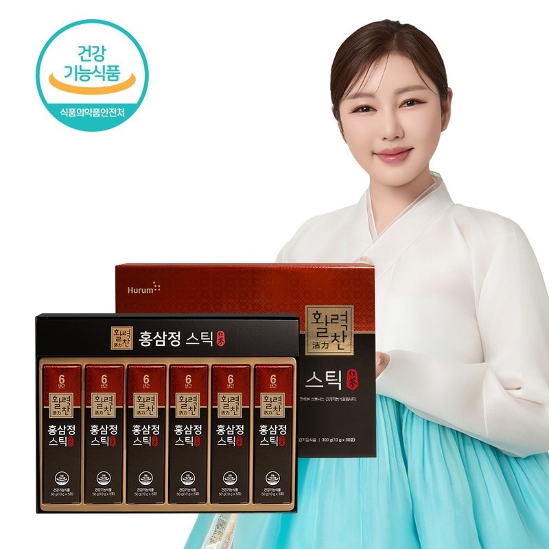 Hurum Red Ginseng Stick Gift Set (10g*30 packs) (Choose 1/2
