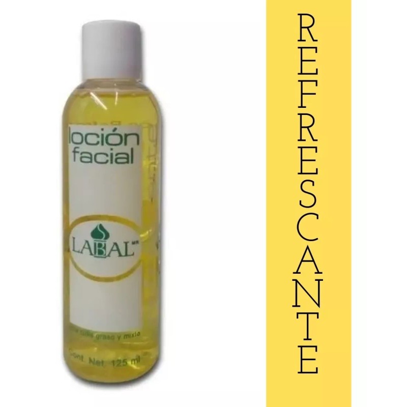 Labal Kit Lociones Limpieza Facial Profunda 4pz Spa, Uso Personal