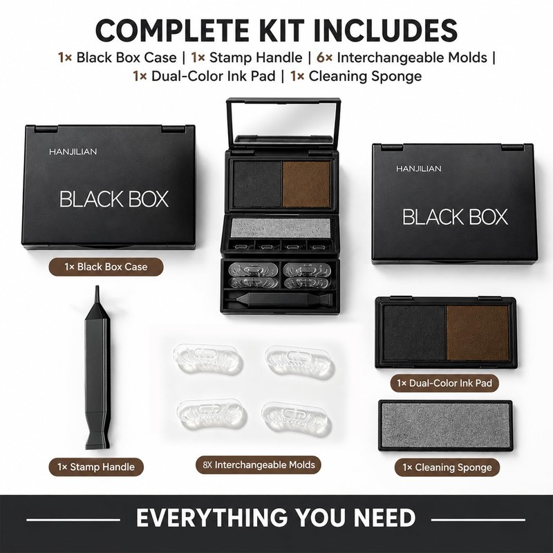 3‑in‑1 Eyeliner & Lower Lash Stamp Kit with Beauty Mark