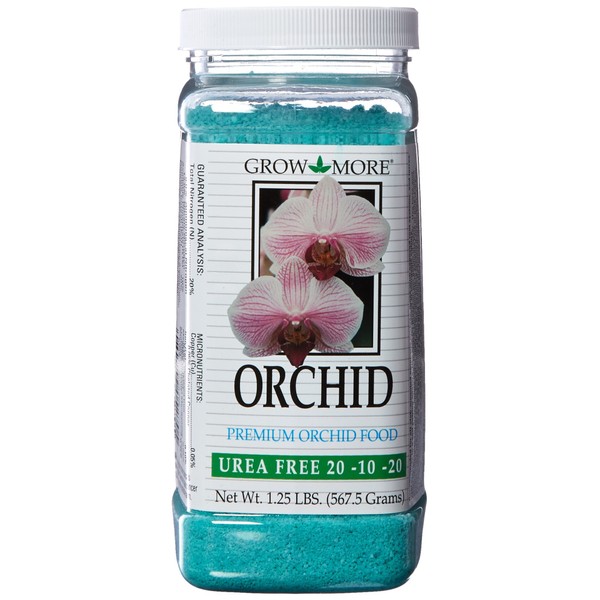Grow More 5270 Premium Urea Free Orchid Food, 1.25-Pound