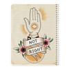 BookFactory NotRight (Left-Handed) Notebook/Lefty Not Right Notebook 120 Pages 8.5''
