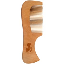 ' Minimalist Woman's Back' Wooden Comb (HA00054979)