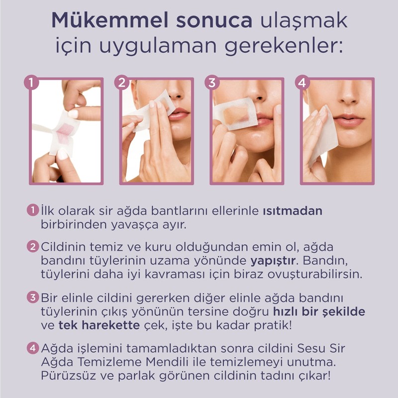 Ağda Bandı Yüz  Hassas 20 Adet