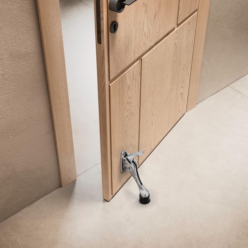 Malimali Kickdown Door Stoppers for Bottom of Door, 4" Height