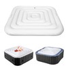 Inflatable Hot Tub Cover Energy Saving Lid for Outdoor Hot