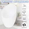 PATIKIL 1.65" Hole 5.35" High Plastic Lampshade, 5 Pcs Horseshoe