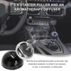 DXNQ DXNQ Metal Joystick Car Push Start Button Cover, Universal