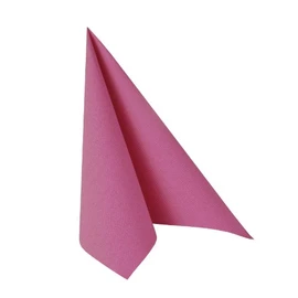 Serviette - Royal - uni - fuchsia - 40 x 40 cm - 1/4-falz - 20 Stück/Paket