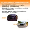Burco 5281S Convex Passenger Side View Power Mirror Glass with