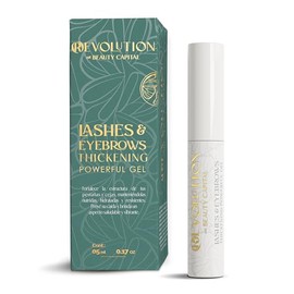 Gel Fortalecedor de Pestañas y Cejas | Tratamiento que Nutre, Hidrata y Previene Caída | Más Saludables, Gruesas y Fuertes con Aceites y Extractos Naturales | Lashes & Eyebrows Thickening Powerful Gel