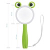 Handheld Magnifying Magnifier for Kids, 2 Magnifying Lenses, 5x 10x,