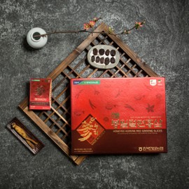 (충북인삼농협)6년근봉밀절편홍삼 20g8p (Chungbuk Ginseng Farmers' Cooperative) 6-Year-Old Whole Red Ginseng Slices 20g 8p