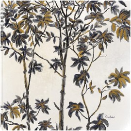 Fine Art Canvas Leafy Treetop II Canvas Wall Decor by Artist Ramona Murdock for Living Room, Bedroom, Bathroom, Kitchen, Office, Bar, Dining & Guest Room - Ready to Hang - 22 in x 22 in