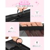 besharppin Mesh Cosmetic Pouch, Set of 2, Plain Makeup Pouch,