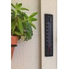 Hokco Analog Wall Thermometer Beechwood 7.8 inch Fahrenheit Temperature Scale