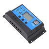 12V 24V Solar Charge Controller Dual USB Port Solar Panel