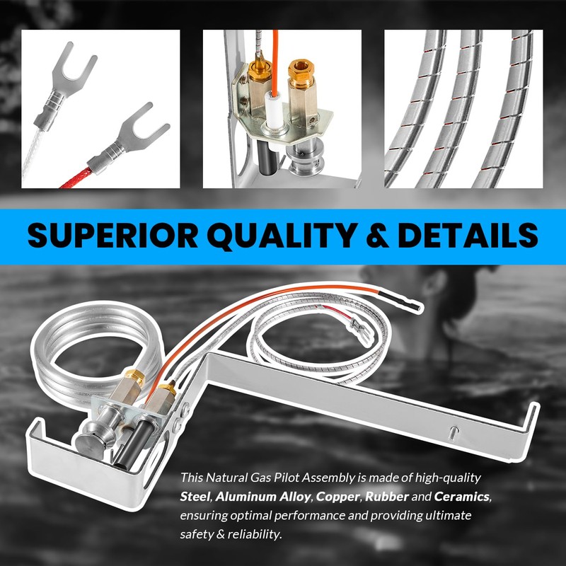 usvehj HAXPLT1931 Natural Gas Pilot Assembly Kit - fit for