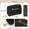 La Hirodor Makeup Pouch, Red (Compact yet High Functionality) Pouch,