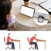 Apausvcm 2Pcs Keyboard Riser, Self-Adhesive Mini Keyboard Stand for Desk