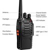 Arcshell Rechargeable Long Range Two-Way Radios with Earpiece 6 Pack