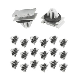 UBOG 20PCS Fender Flare Clips,Rocker Panel Clips,Wheel Well Clips,Car Accessories Automotive Clips,Car Rocker Molding Retainer Clip,Rocker Wheel Flare Moulding Clips,Replace #68172491AA 68271803AA