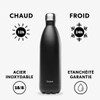 QWETCH - Originals Isothermal Bottle - Matt Black 1L -