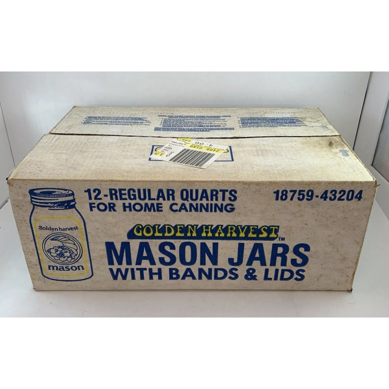 Golden Harvest New Old Stock Case Of 12 Golden Harvest