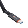 Dual Band USB Adapter 1300M 2.4G+5G USB3.0 External Wireless Network