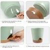 YNNICO Indoor Self Watering Planters with Drainage Holes and Saucers,