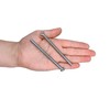 Pack of 40 DIN 933 Steel Hexagon Screws M6 x