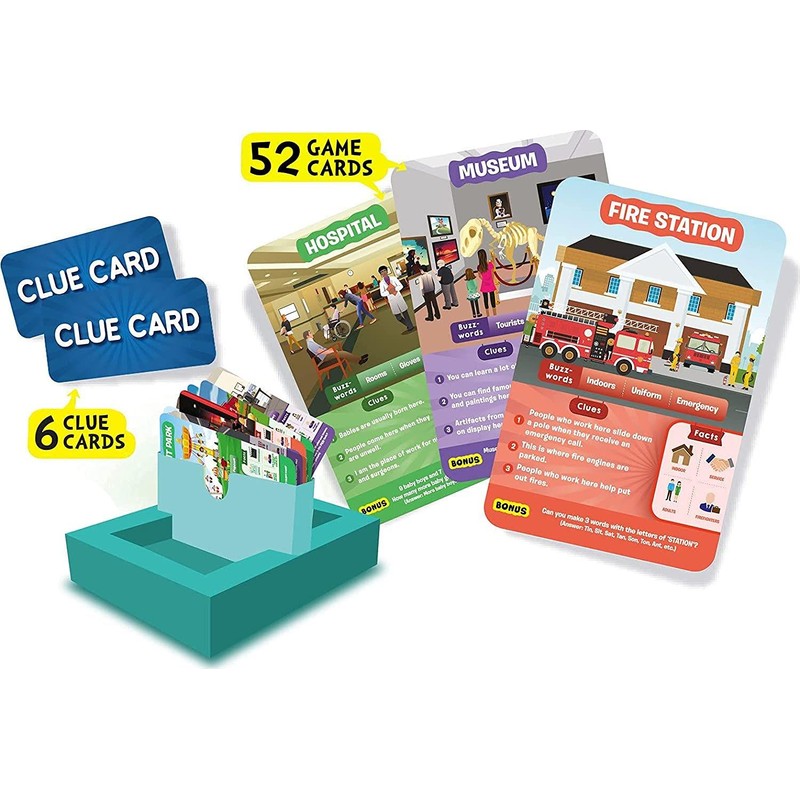 Spin Master Games Skillmatics Guess in 10 Educational Board Game,