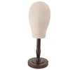 Wig Head Stand Non Woven Fabric Mannequin Head Hat Display