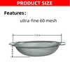 2 Pcs Fine Mesh 60 mesh Stainless Steel Paint Filter