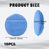 HQRNYP 10PCS Wax Applicator Pads, Polishing Pad, 5" Diameter Soft