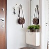 BVL Gold Robe Hook Brass Adhesive Towel Hook for Bathroom
