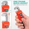 Pronese Heavy Duty 6 Inch Adjustable Pipe Wrench - Mini