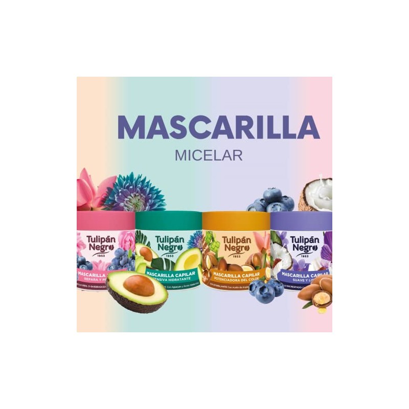 Black Tulipan Mask Soft and Smooth 400ml