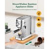 Bamboo Appliance Slider, Sliding Tray for Coffee Maker, Kitchen Countertop