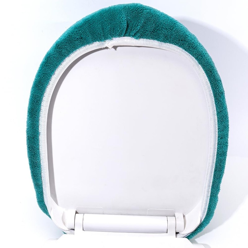 Madeals Microfiber Toilet Lid Cover Soft and Absorbent, Comfortable Bathroom