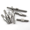 (4 Pieces) M12x100mm Hex Double End Threaded Stud With Right