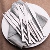 Parlynies Stainless Steel Steak Knives Set of 12, Steak Knives