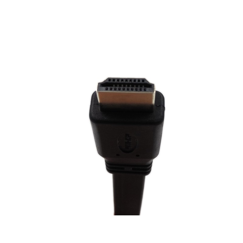 CERRXIAN 1FT Flat Slim High Speed Bi-Directional DVI (24+1) Male