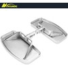 Adjustable Motorcycle Floorboards Rear Passenger Foot Pegs Footboard Pedals Compatible
