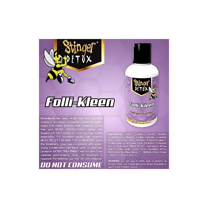 Folli-Kleen Deep Detox Shampoo by Stinger by Stinger