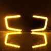 LED DRL Fog Lights Fit for 2014-2021 Toyota Tundra with