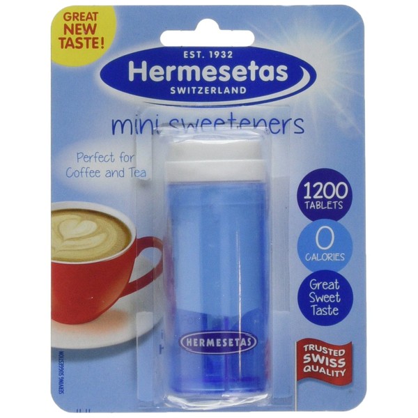 Hermesetas 1 x Mini Sweeteners 1200 Tablets 18.0g