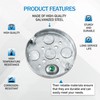 4 Round Shallow Electrical Box,Round Electrical Box for Ceiling Fan