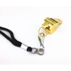yueton Copper Loud Sport Coach Emergency Whistles with Lanyard, Pack