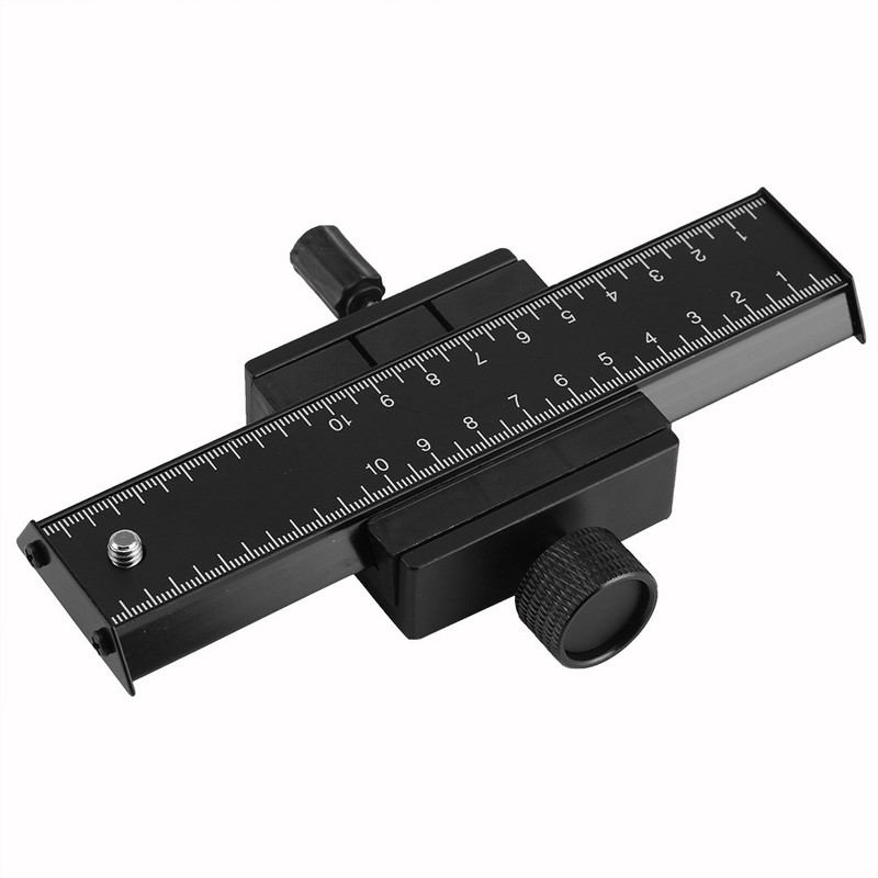 Macro Long Focusing Close up Quick Rlease Plate Slide Rail